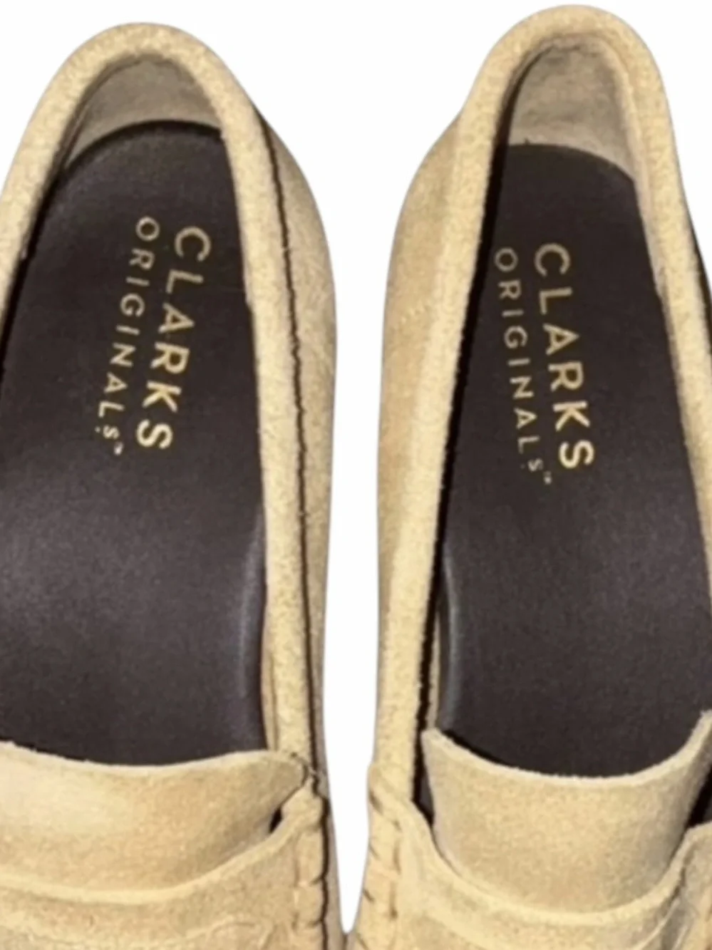 Clarks Originals Wallabee Loafer Maple Suede Moc Toe Size 8.5